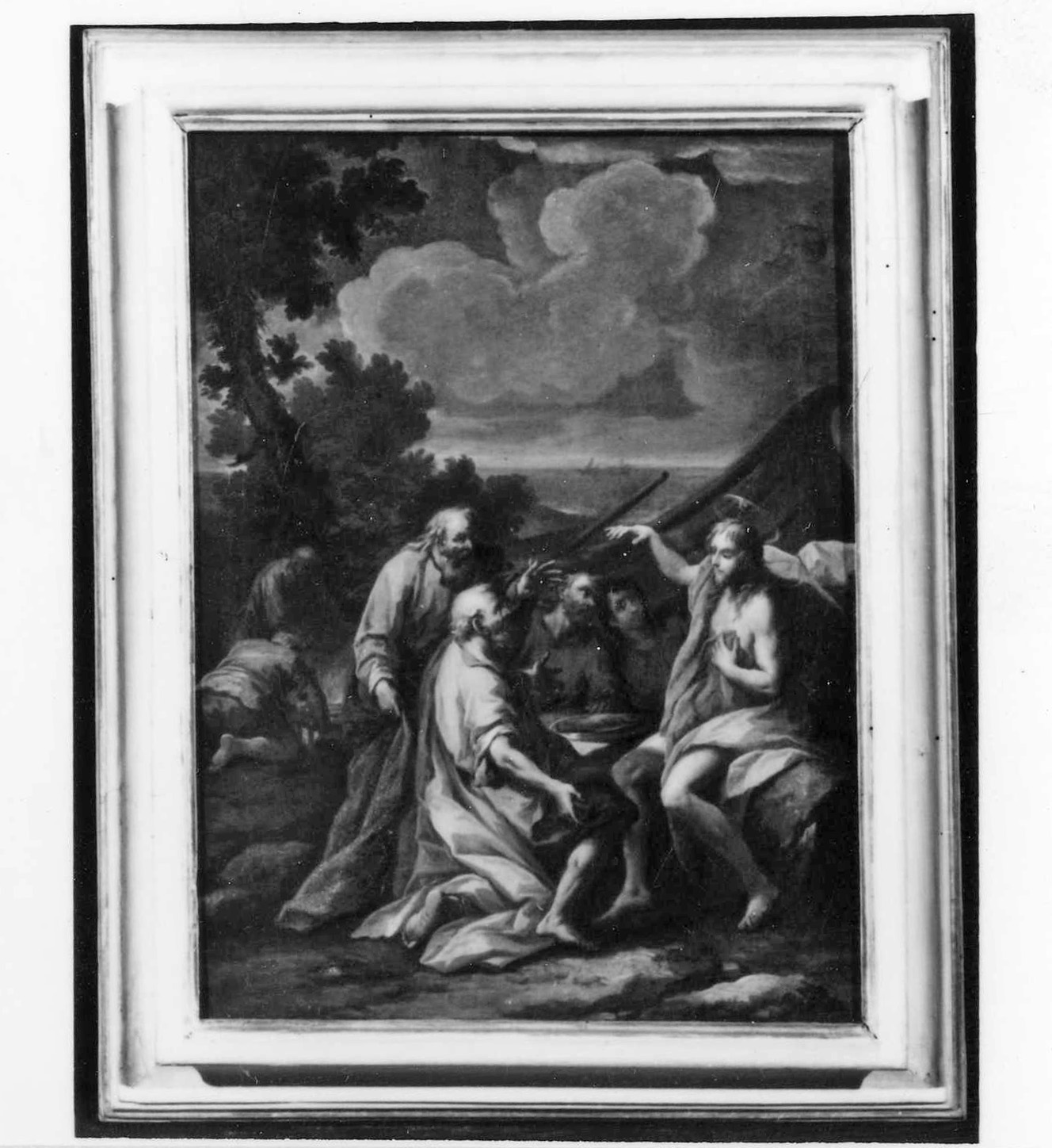 missione di Pietro (dipinto) di Cinqui Giovanni (bottega) (primo quarto sec. XVIII)