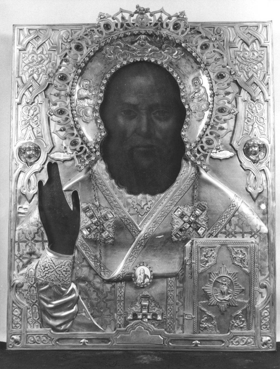 San Nicola taumaturgo (icona) di Antipov A (sec. XIX)