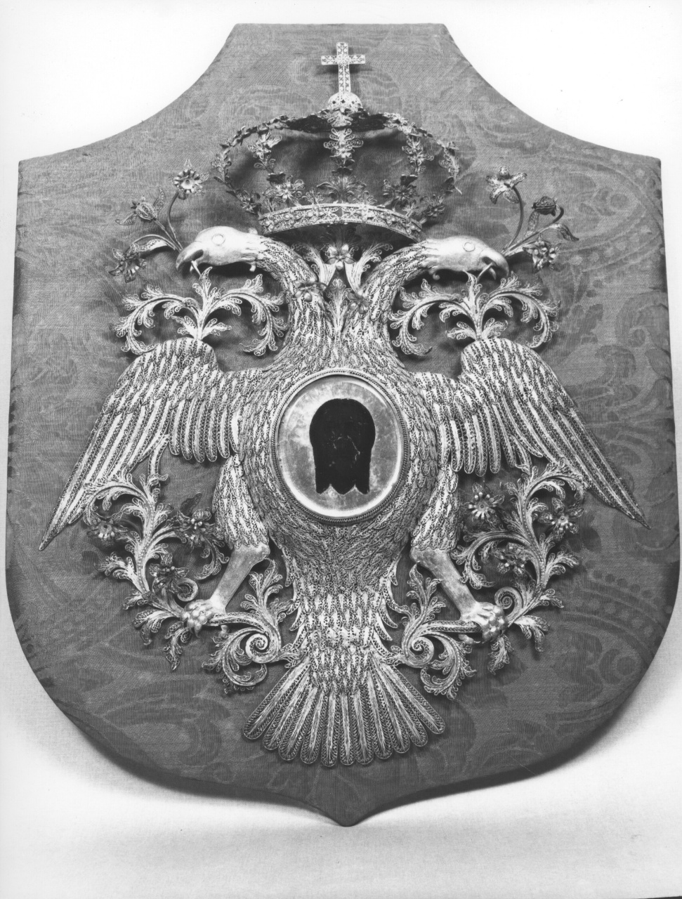 stemma della Russia (rilievo) - bottega russa (sec. XVIII)
