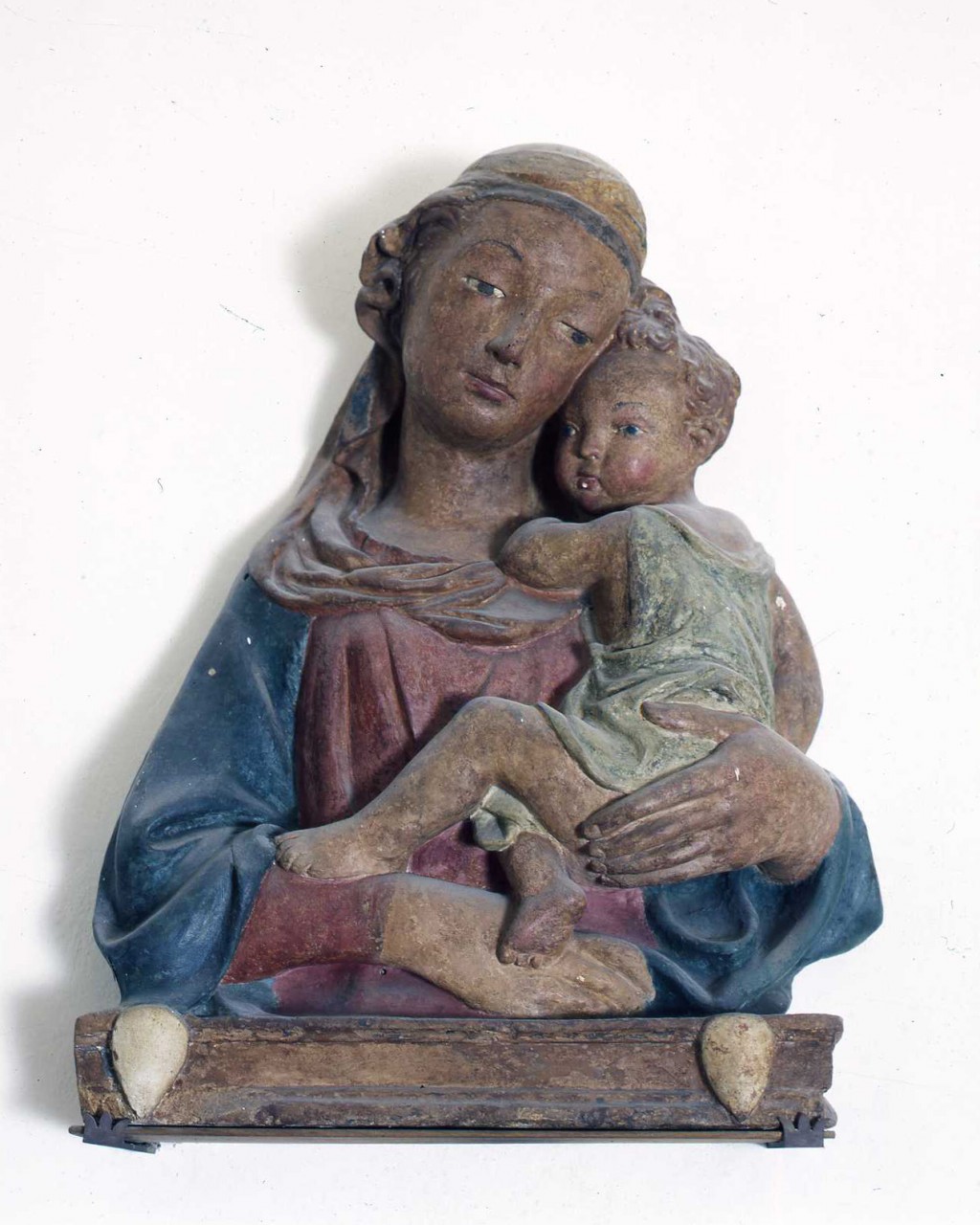 Madonna con Bambino (rilievo) di Ghiberti Lorenzo (bottega) (primo quarto sec. XV)