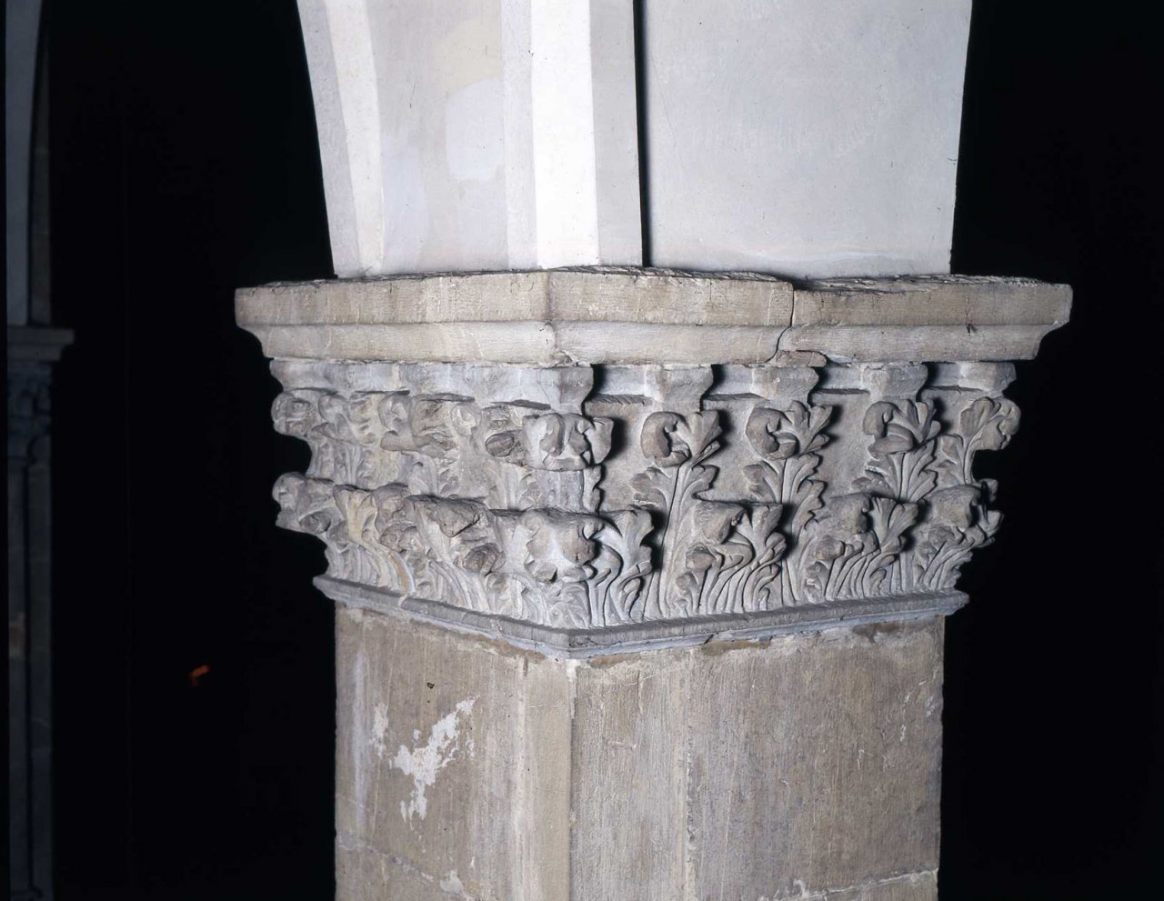 decorazione architettonica - bottega fiorentina (secc. XIV/ XV)