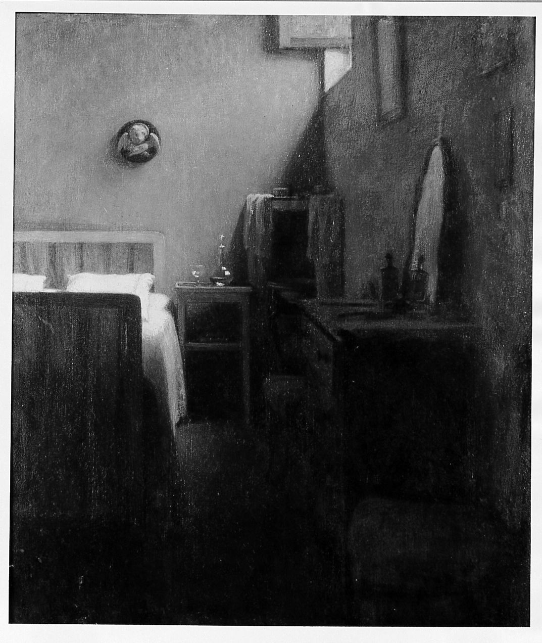 Interno, interno domestico (dipinto) di Danielson Gambogi Elin Kleopatra (sec. XX)