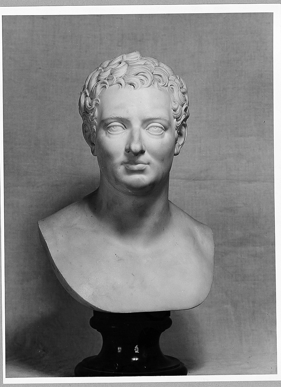 ritratto del conte Paolo Demidoff (statua) di Girometti Giuseppe (sec. XIX)