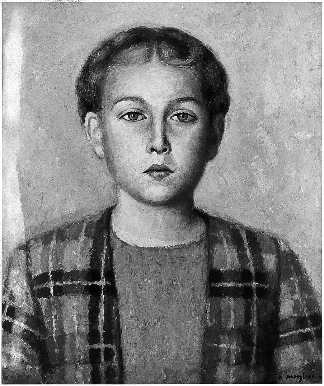 Ritratto di bambina, bambina (dipinto) di Migliorini Dino (sec. XX)
