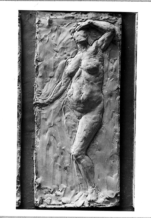 Allegoria per il Parlamento, figura femminile nuda (calco di rilievo) di Trentacoste Domenico (sec. XX)