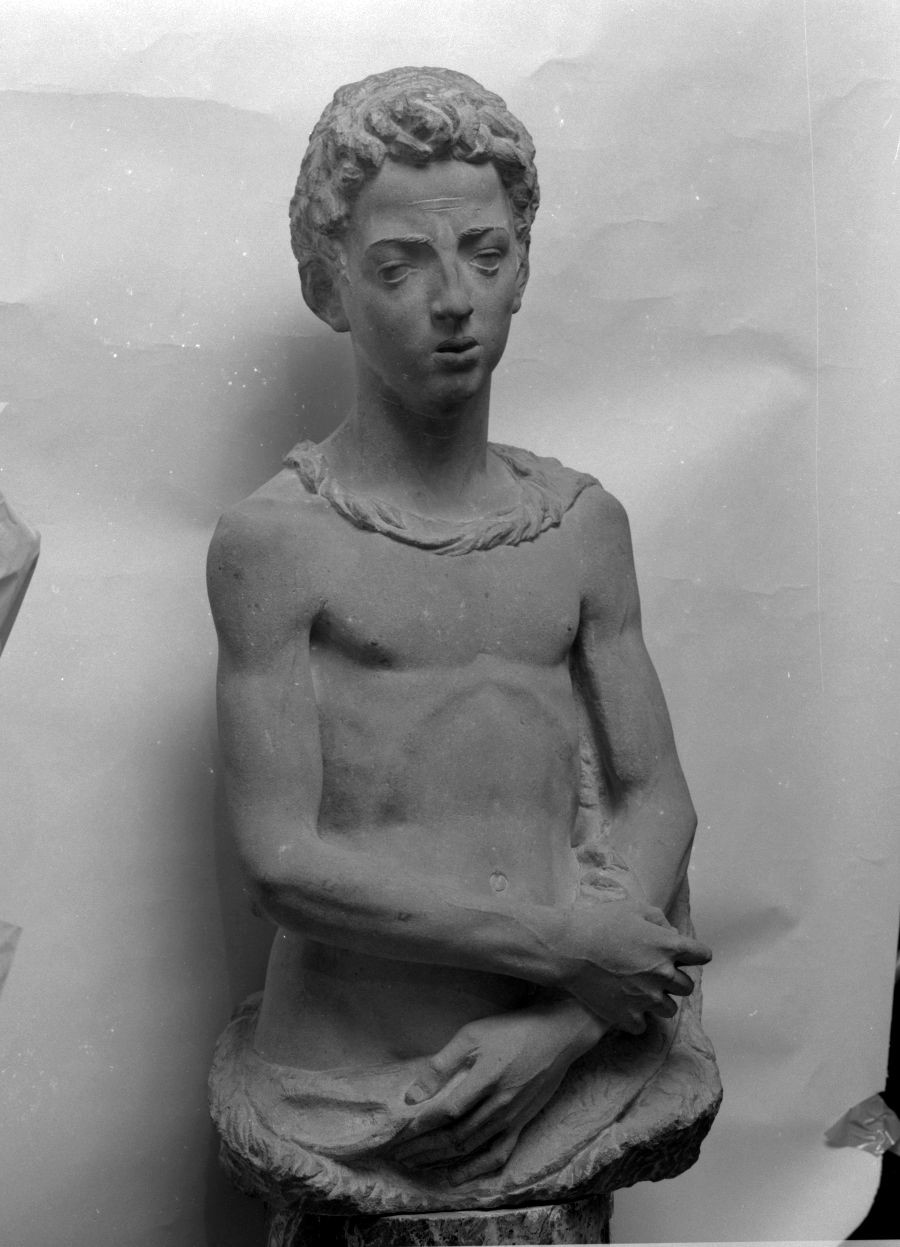 San Giovanni Battista (scultura) di Banella Pellegrino (sec. XX)
