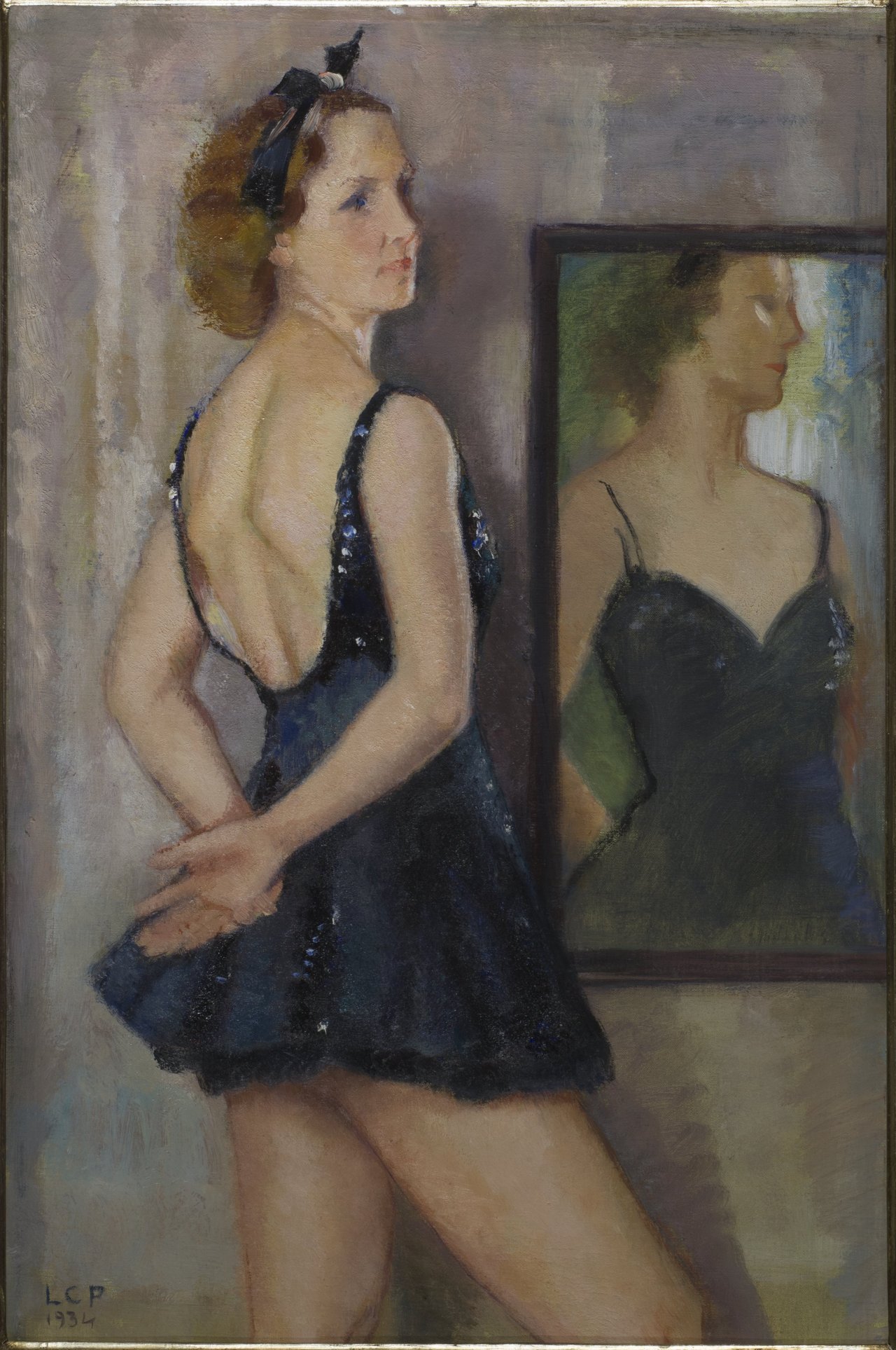 ballerina (dipinto) di Cecchi Pieraccini Leonetta (sec. XX)