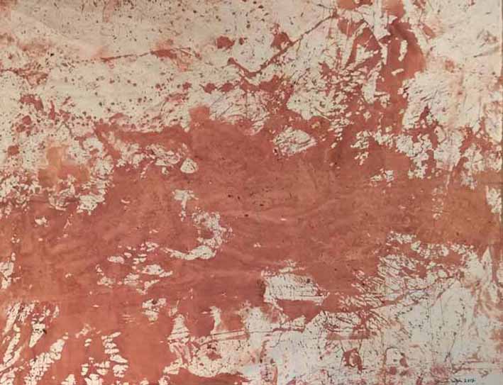 152 Azione teorica Napoli 2017 (installazione) di Hermann Nitsch (sec. XXI)