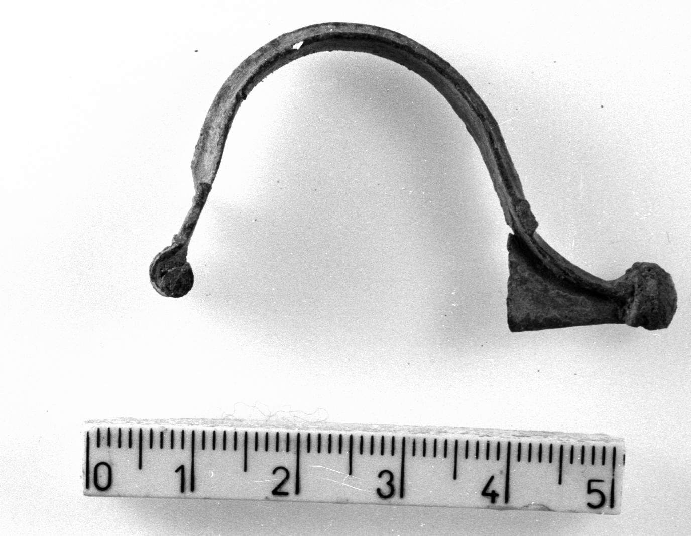 arco di fibula di tipo Ancissa (secc. I a.C. - I d.C)