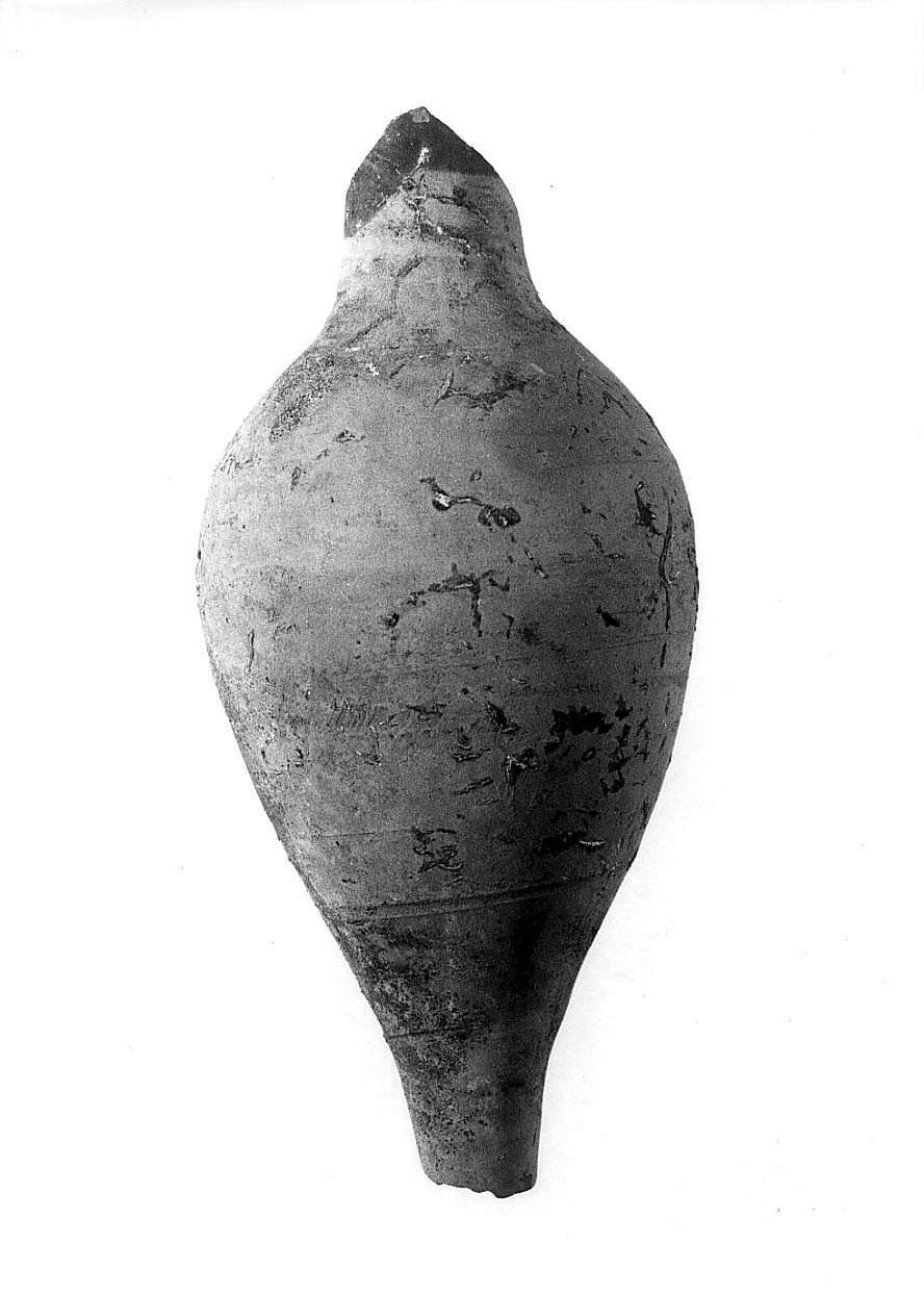 unguentario - civiltà picena (fine/prima metà secc. III a.C./ I d.C)