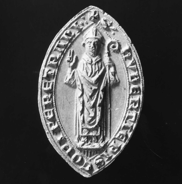 Sant'Uberto (calco di sigillo) di Lelli Oronzio (bottega) (ultimo quarto sec. XIX)