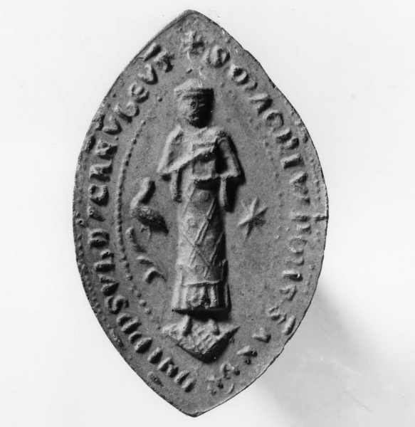 Sant'Andrea (calco di sigillo) di Lelli Oronzio (ultimo quarto sec. XIX)