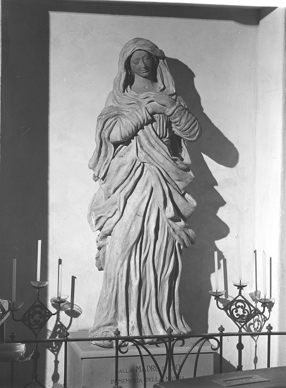 Madonna (scultura) - ambito fiorentino (metà sec. XVIII)