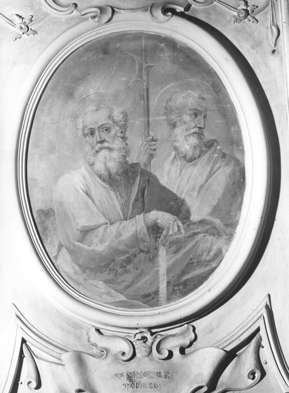 Santi Simone e Taddeo (dipinto murale) - ambito toscano (sec. XVIII)