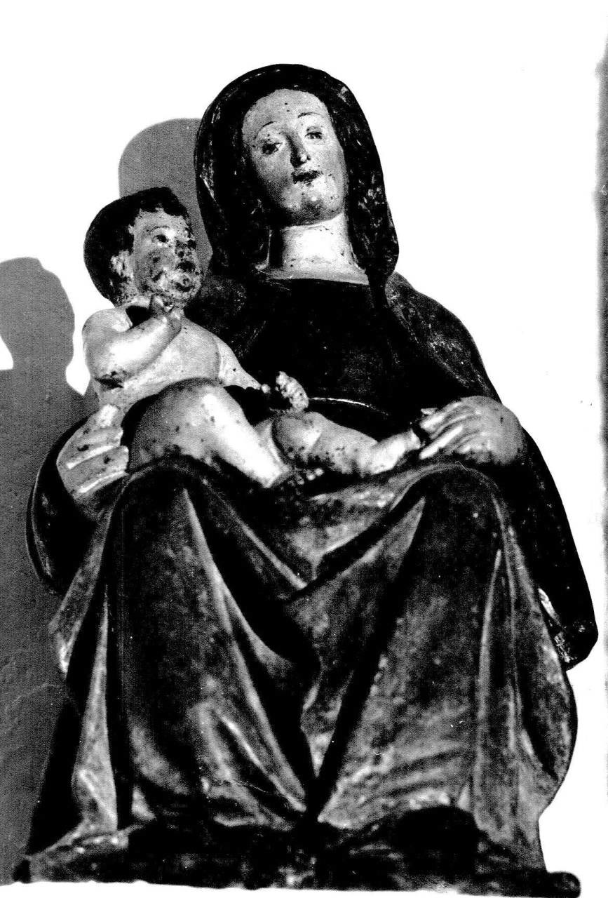 Madonna con Bambino (scultura) - ambito fiorentino (primo quarto sec. XVI)