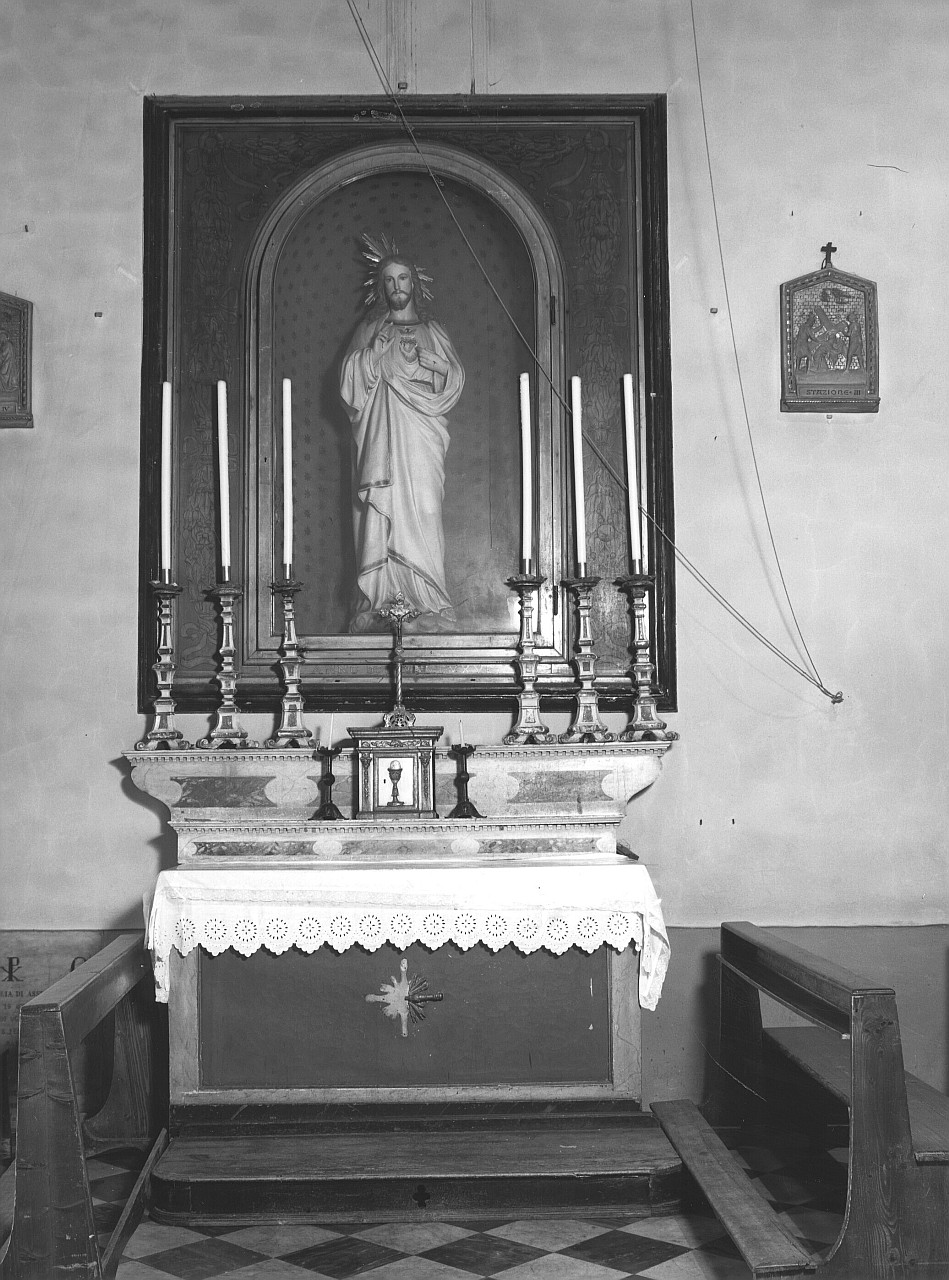 altare - a blocco - bottega toscana (secc. XIX/ XX)