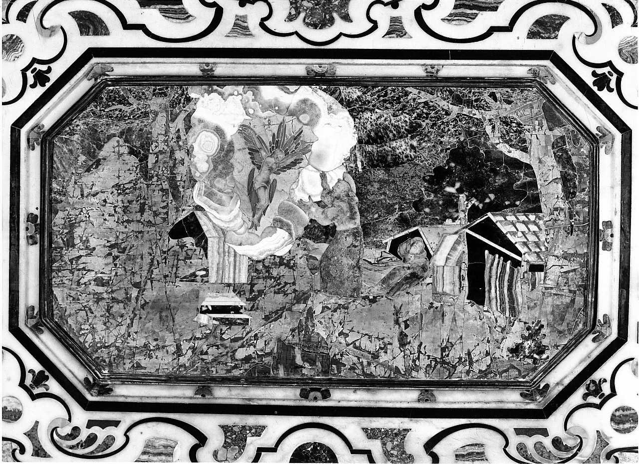 San Francesco d'Assisi riceve le stimmate (paliotto) di Ligozzi Jacopo - bottega fiorentina (fine/ inizio secc. XVI/ XVII)
