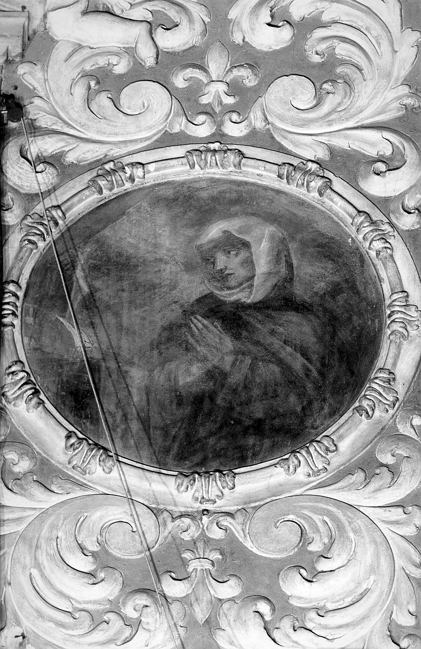 Santa Maria Maddalena de' Pazzi (dipinto murale) di Bamberini Anton Domenico (attribuito) (fine sec. XVII)