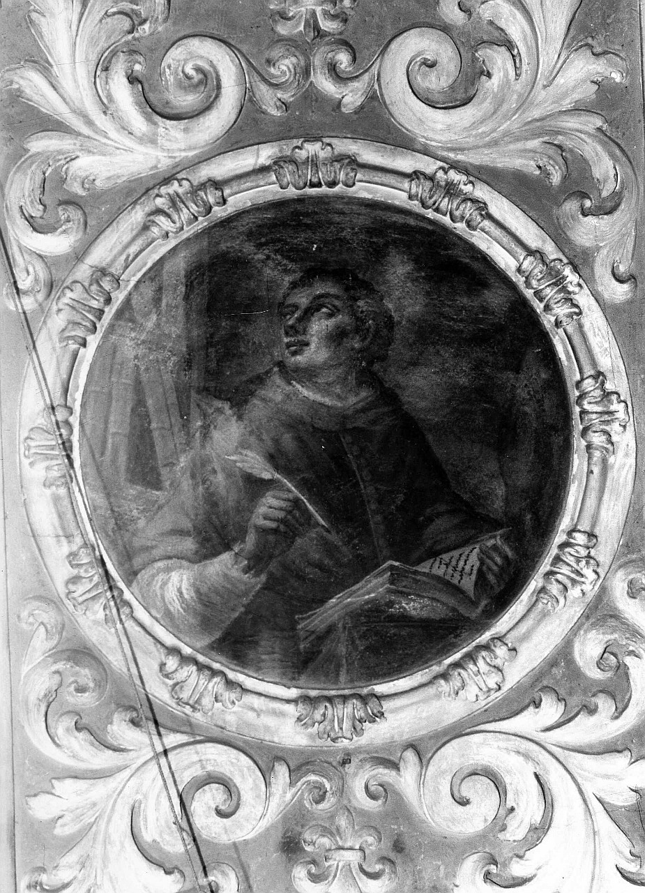 San Bonaventura da Bagnoregio (dipinto murale) di Bamberini Anton Domenico, Casini Attilio (sec. XVII)