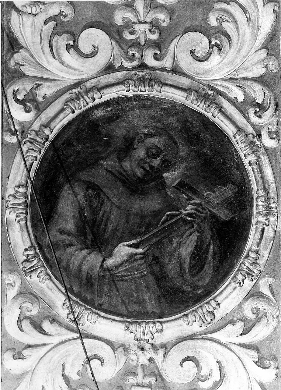 San Francesco Solano (dipinto murale) di Bamberini Anton Domenico, Casini Attilio (sec. XVII)