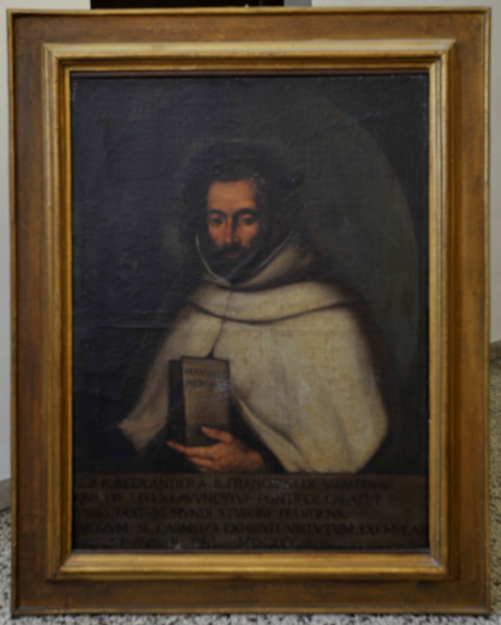 Alessandro degli Ubaldini carmelitano (dipinto) - ambito fiorentino (sec. XVII)