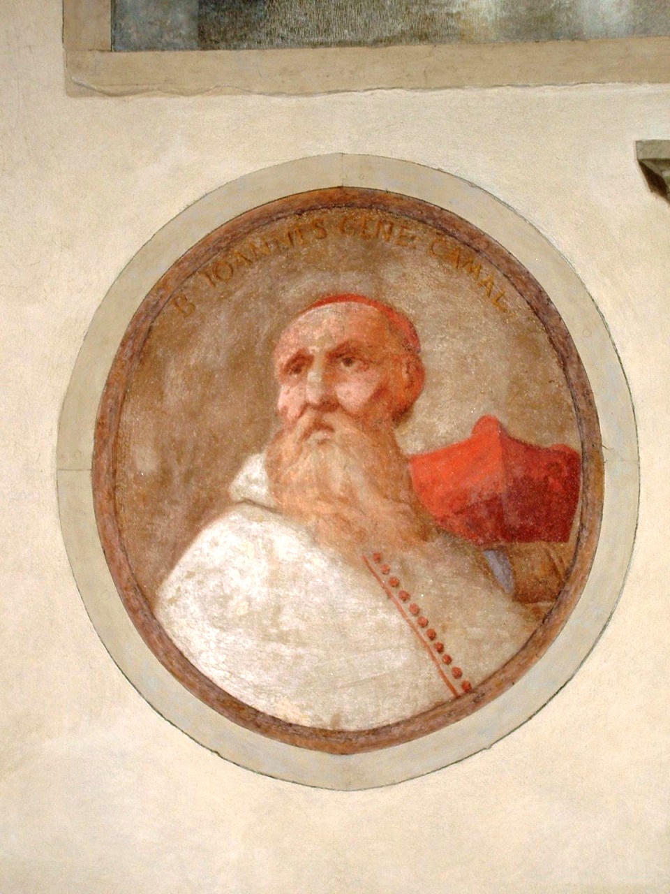 monaco camaldolese (dipinto murale staccato) di Dandini Pietro (inizio sec. XVIII)