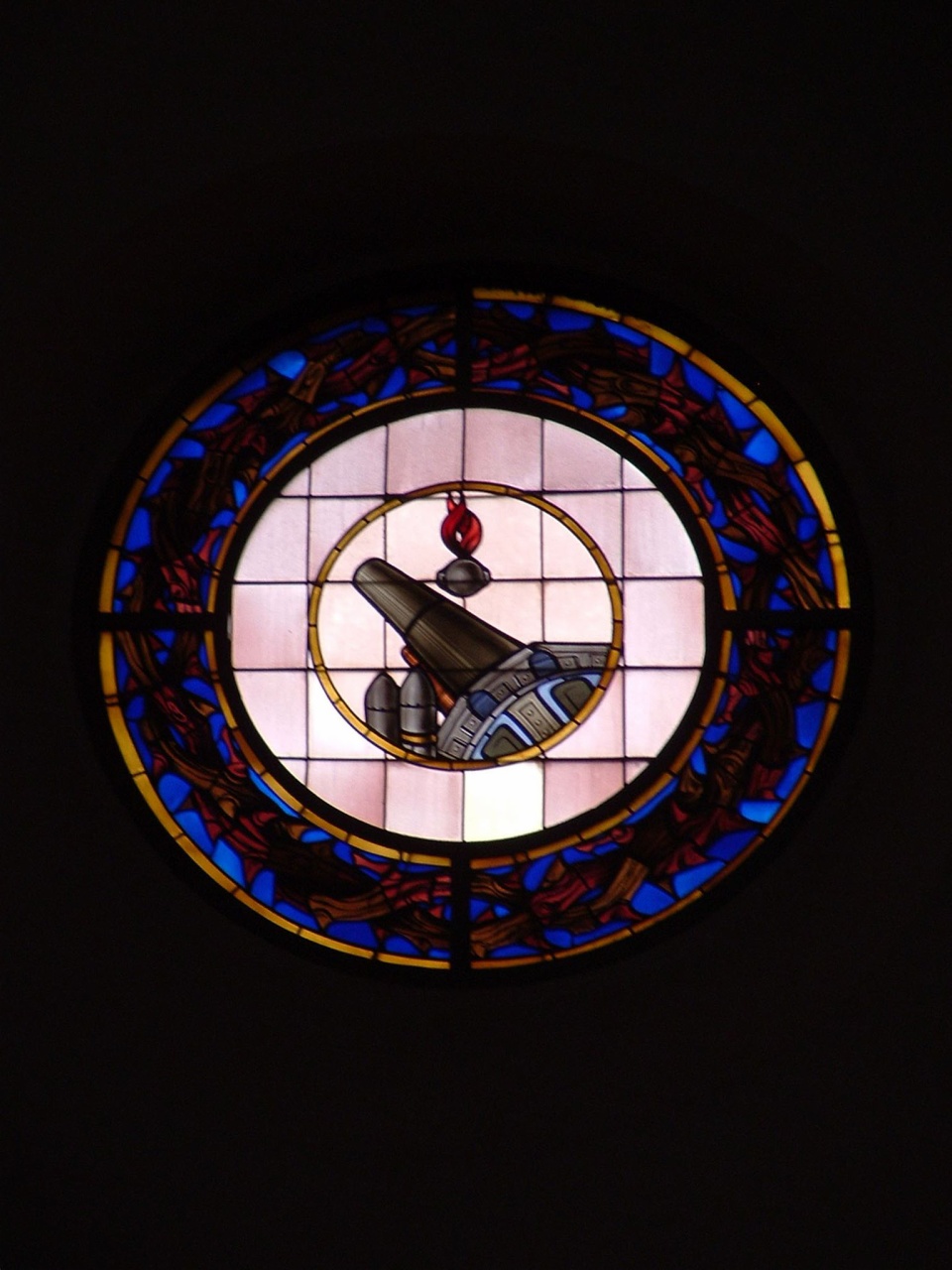 emblemi e armi (vetrata dipinta, serie) di Tolleri Giovanni (attribuito) (sec. XX)