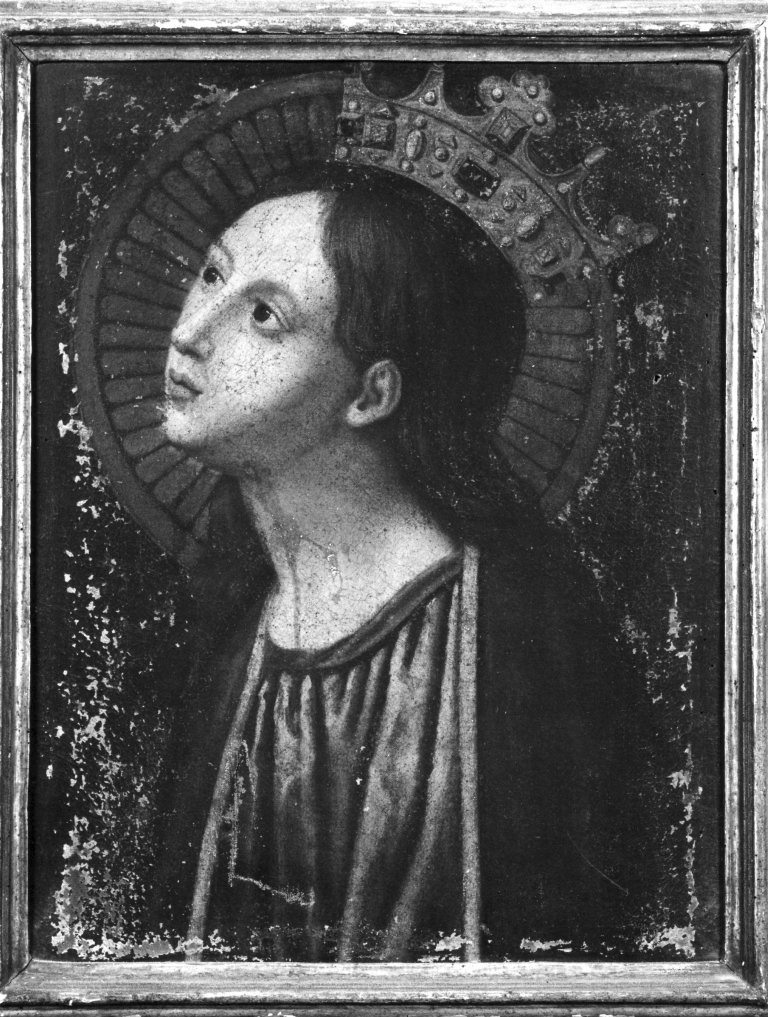 Madonna annunciata (dipinto) - ambito toscano (primo quarto sec. XVIII)