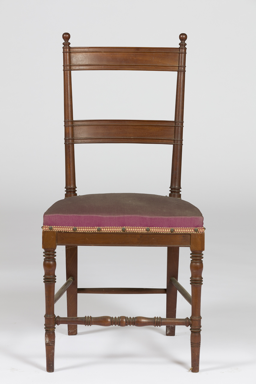 sedia, serie di Giuseppe Cerutti (attribuito) - ambito piemontese (prima metà secolo XIX)