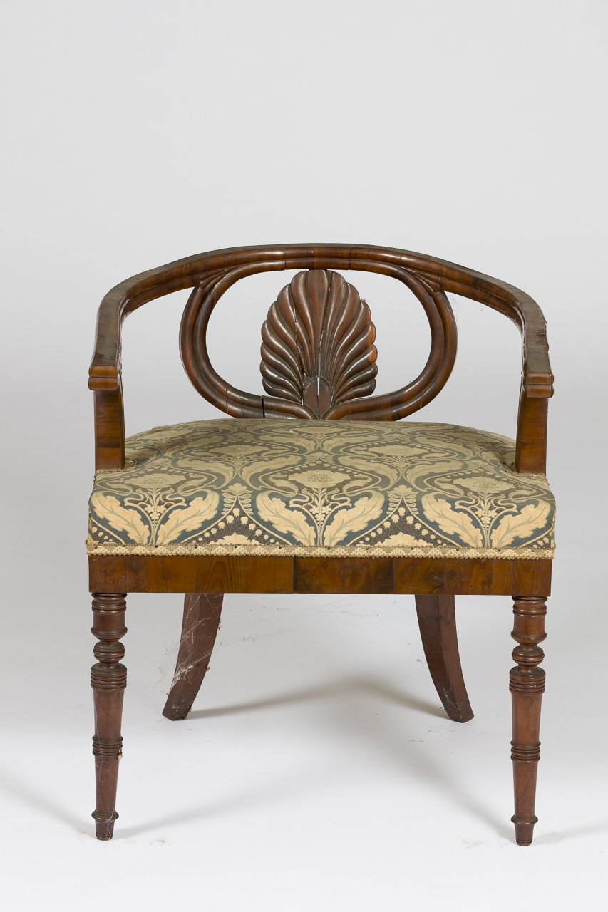 sedia, opera isolata di Peters, Henry Thomas (attribuito) - ambito ligure (prima metà secolo XIX)