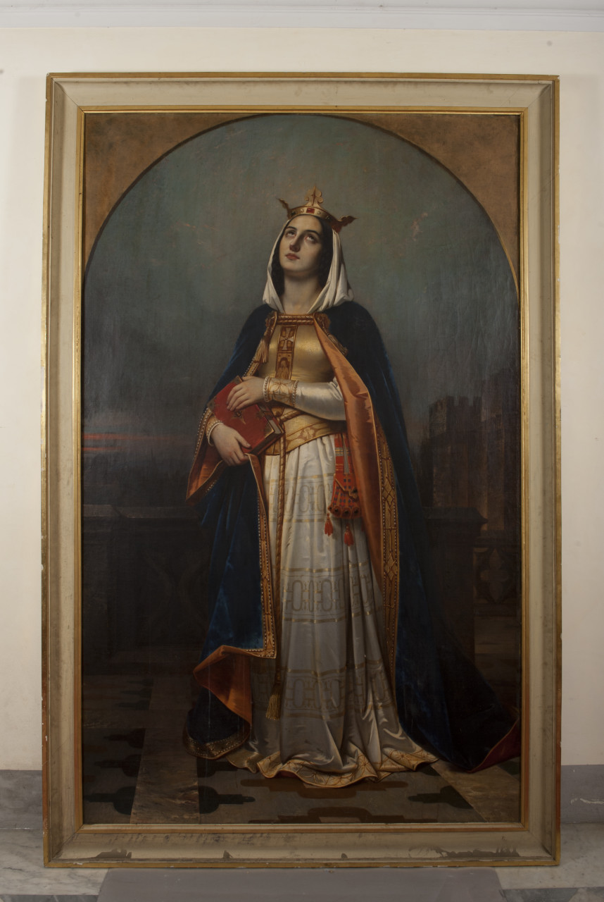 Santa Adelaide regina (dipinto, opera isolata) - ambito italiano (metà XIX)