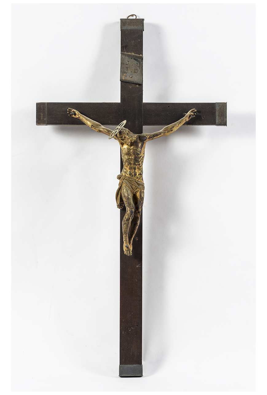 Cristo crocifisso (crocifisso, opera isolata) - ambito italiano (metà/ inizio XIX-XX)