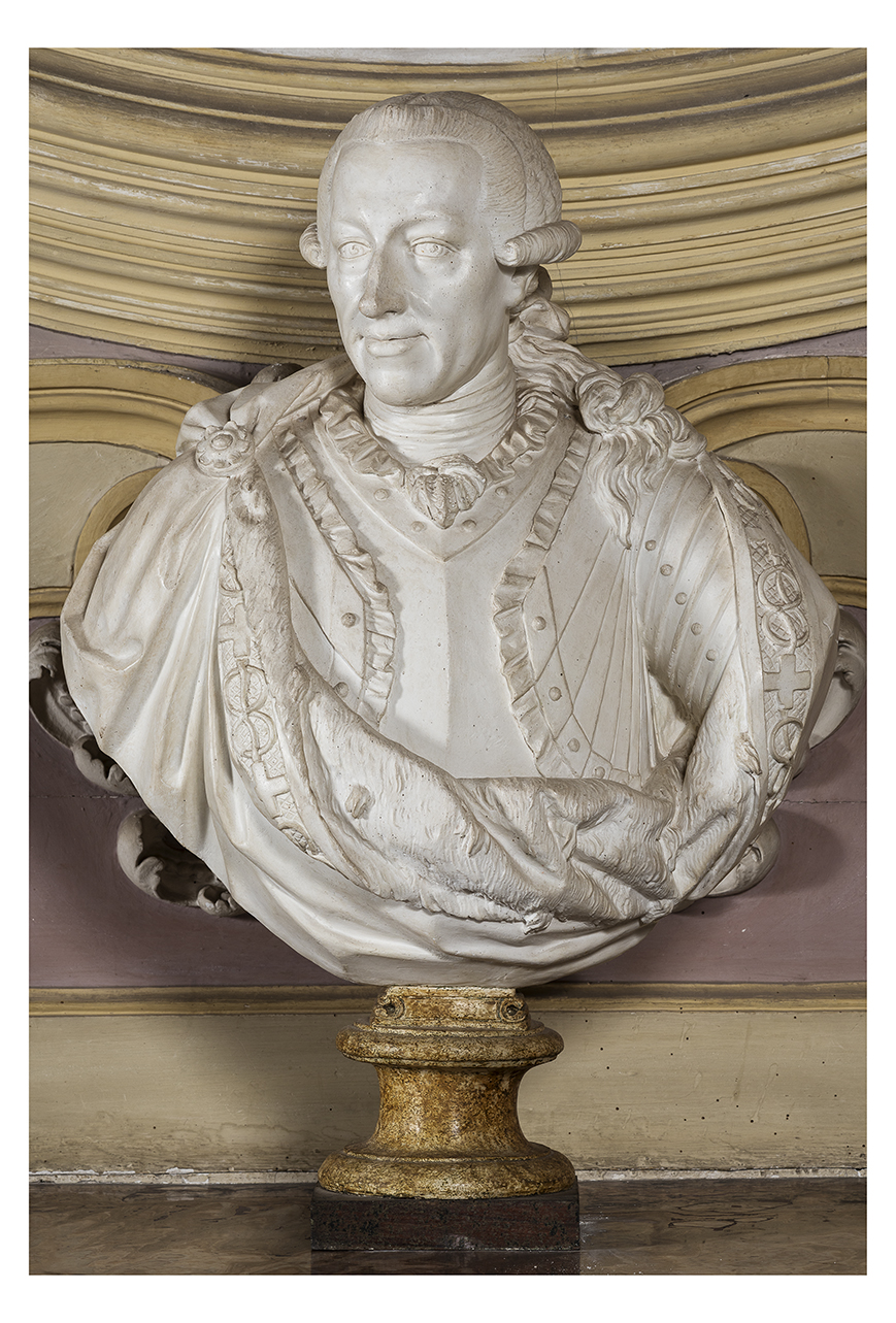 ritratto di Vittorio Amedeo III di Savoia (Busto, opera isolata) - ambito piemontese (seconda metà sec. XVIII)