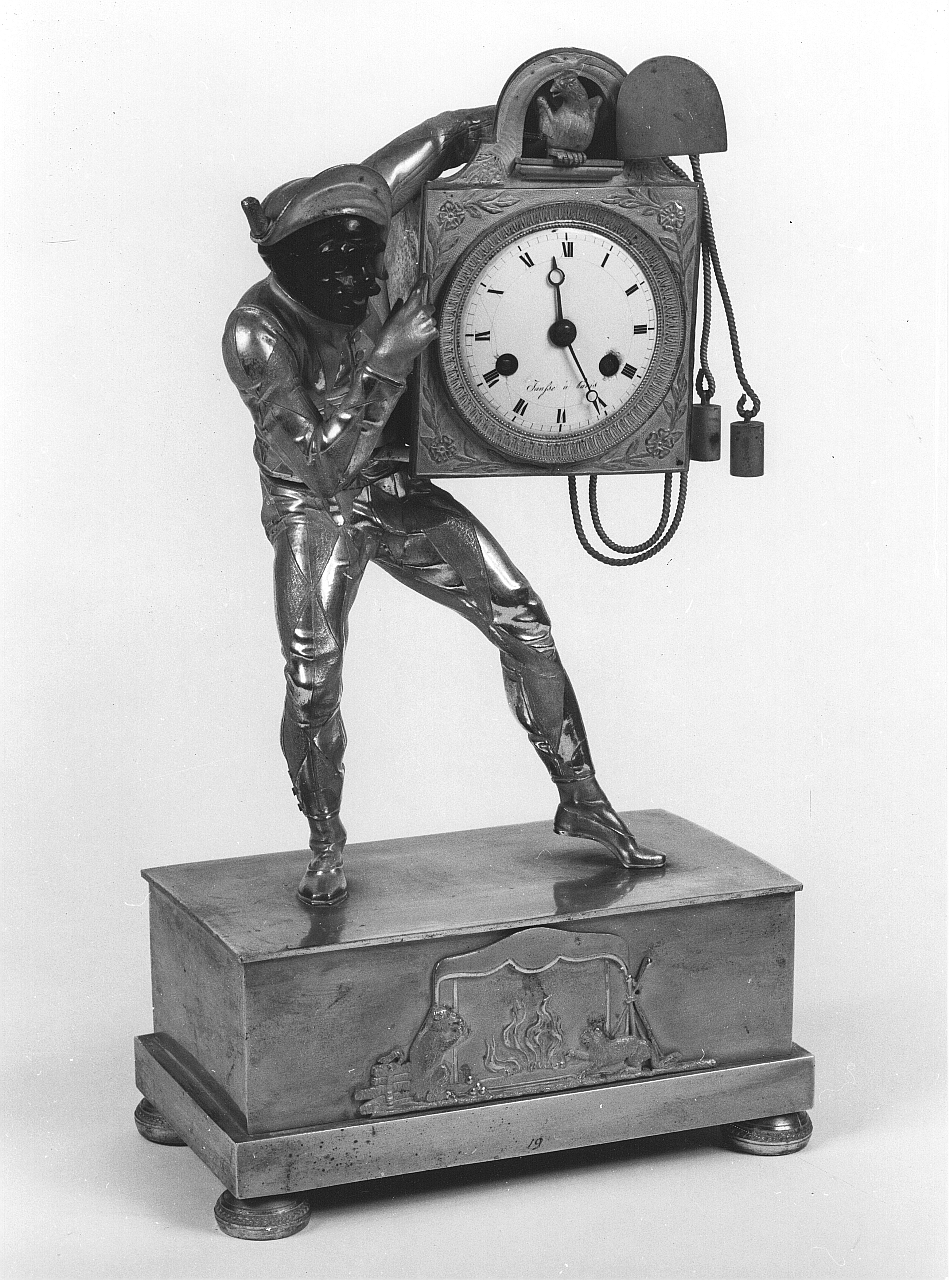 orologio - bottega francese (ultimo quarto sec. XVIII)