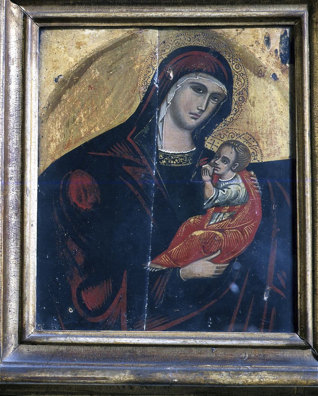 Madonna con Bambino (dipinto) - ambito greco-adriatico (secc. XV/ XVI)