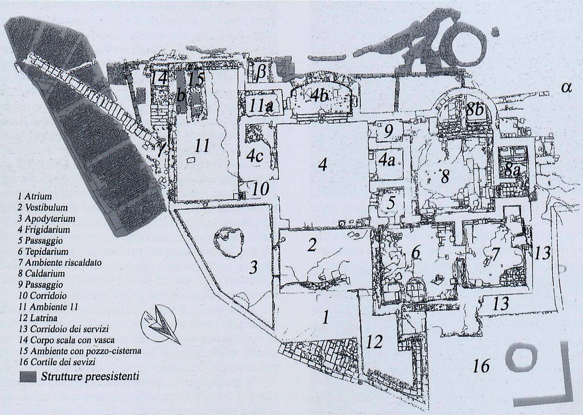 Terme romane, ambiente 13 (terme, luogo ad uso pubblico) - Ascea (SA)  (sec. II d.C)