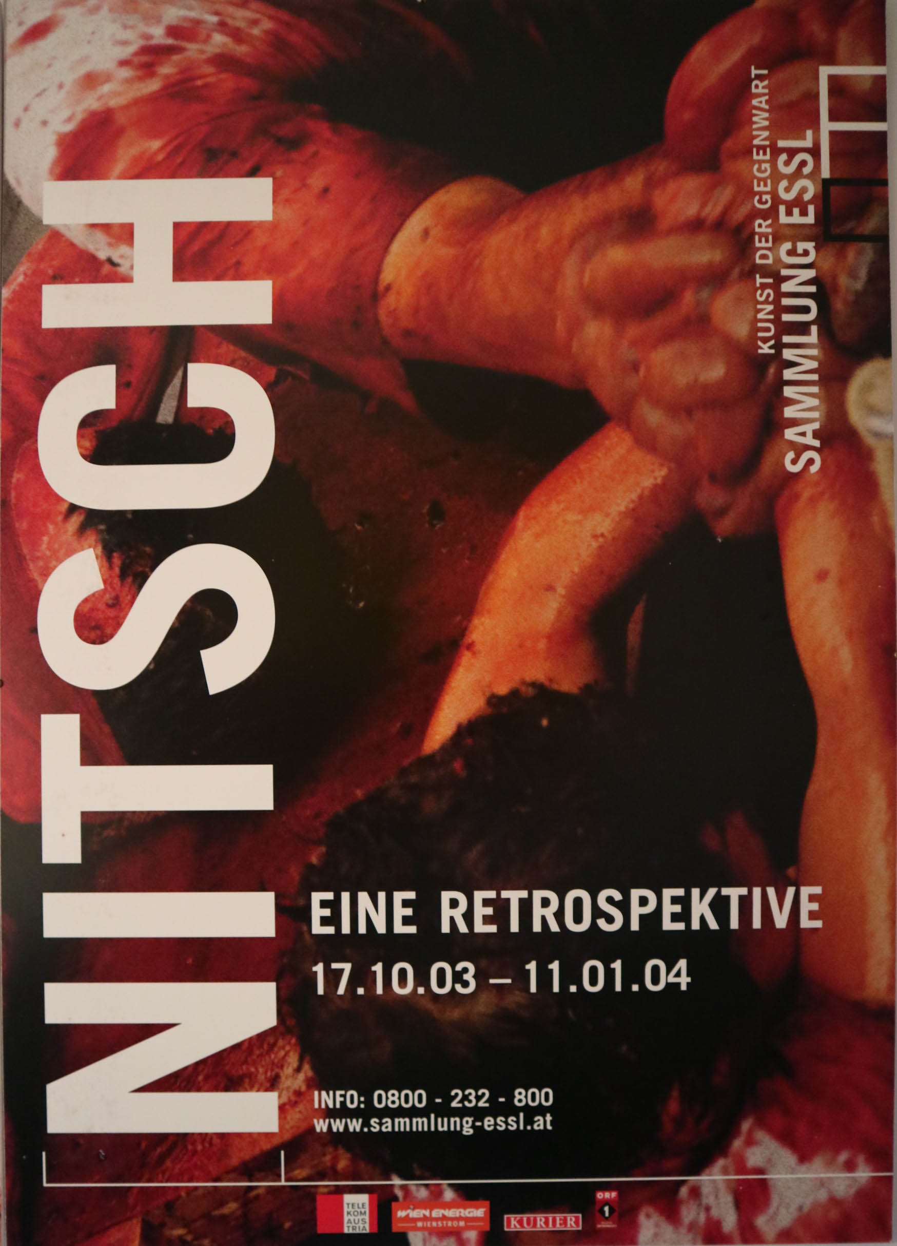 manifesto di Hermann Nitsch - ambito viennese (XXI sec)