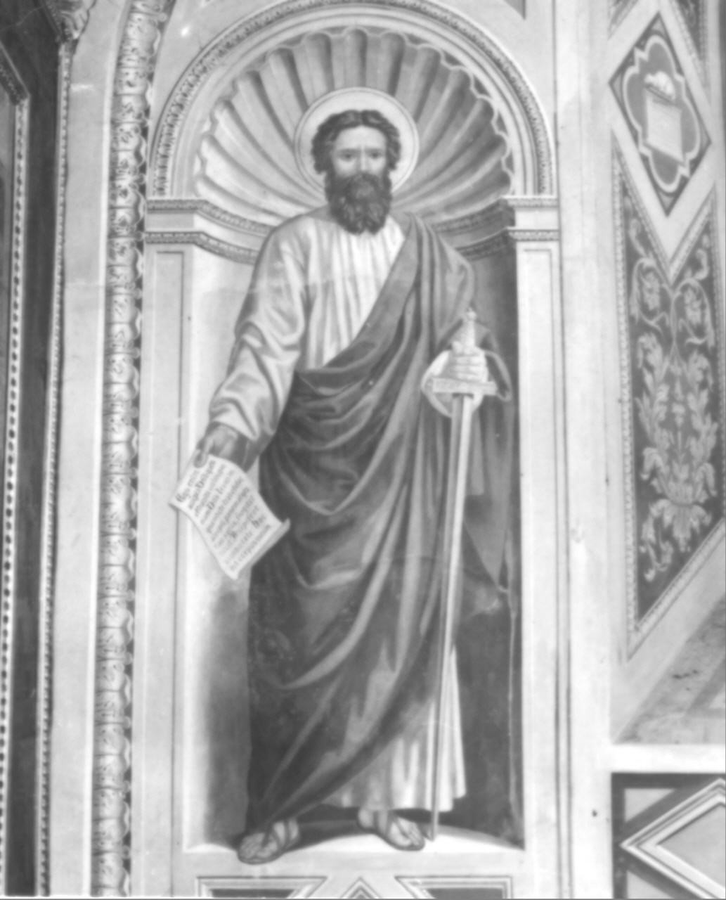 San Paolo Apostolo (dipinto) di Bianchi Gaetano (sec. XIX)