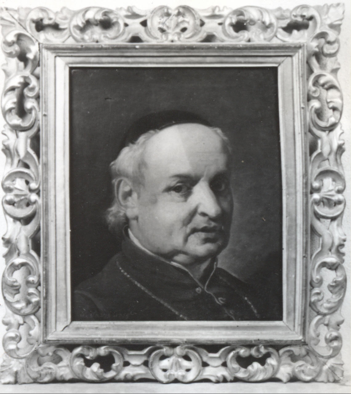 ritratto di prelato (dipinto) di Sozzi E (sec. XIX)