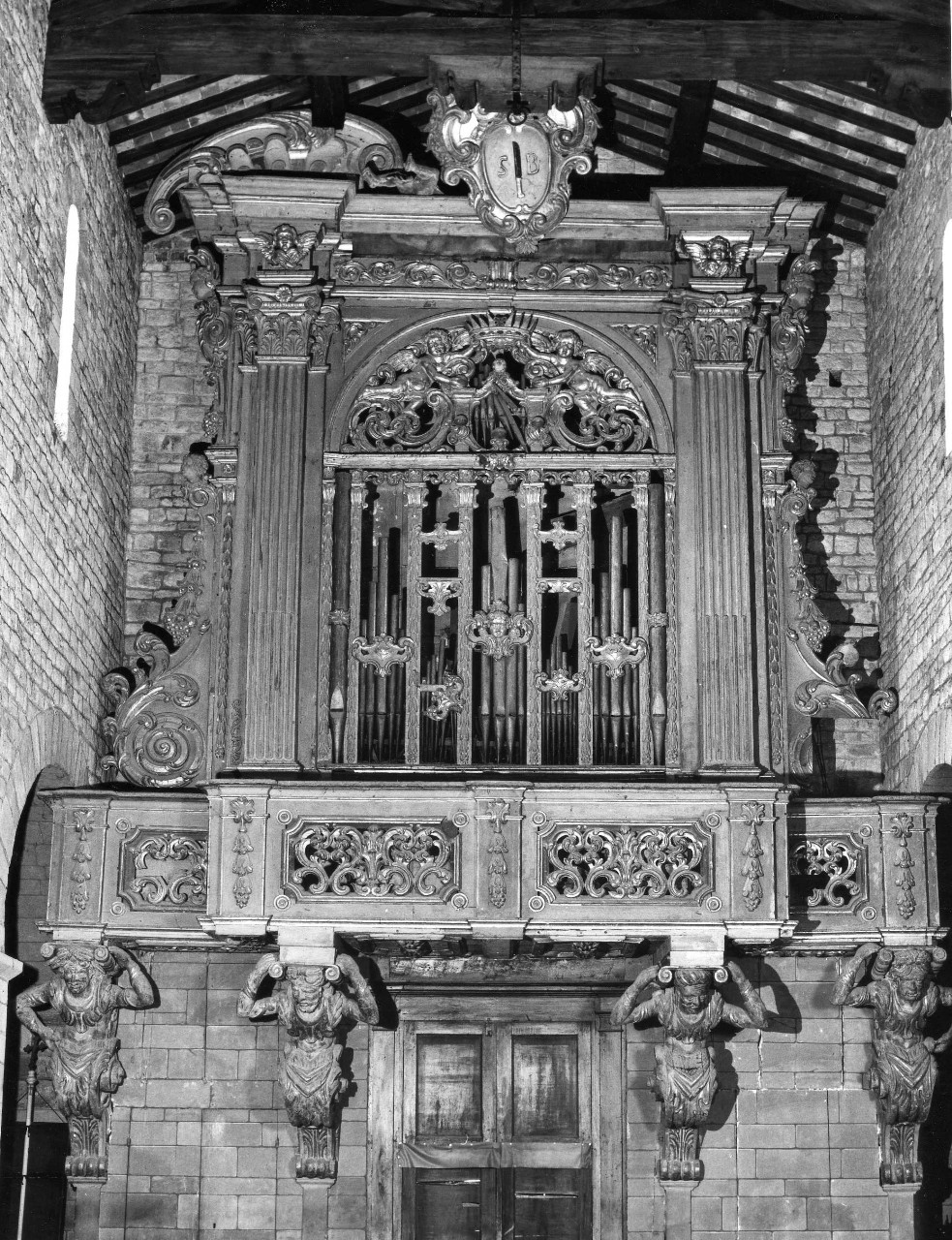 tribuna d'organo - bottega toscana (sec. XVII)