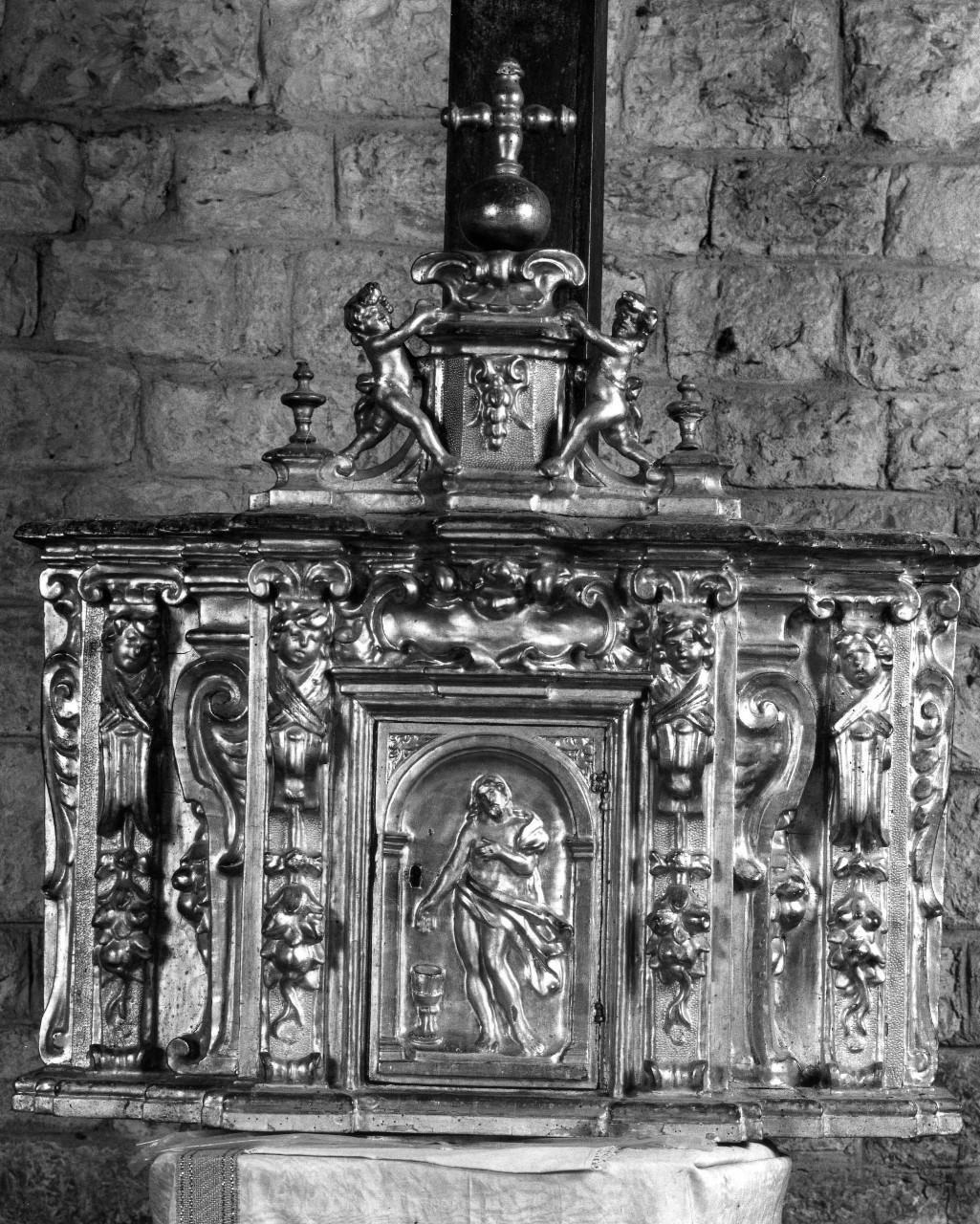 Cristo in pietà (ciborio) - bottega toscana (sec. XVII)