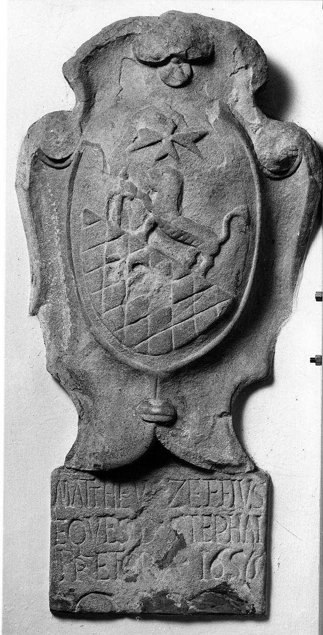 stemma (scultura) - bottega toscana (sec. XVII)