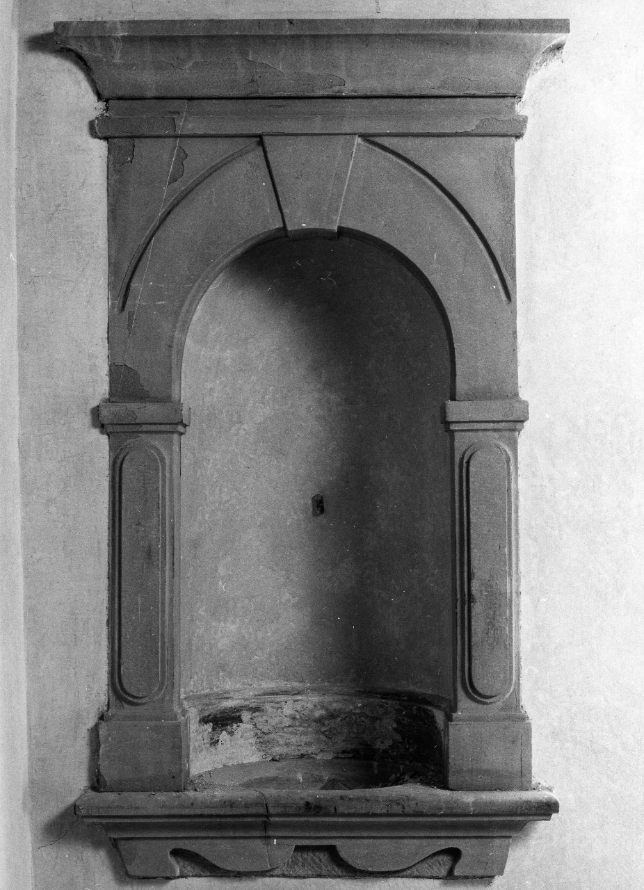 lavabo da sacrestia - bottega toscana (fine/ inizio secc. XVIII/ XIX)