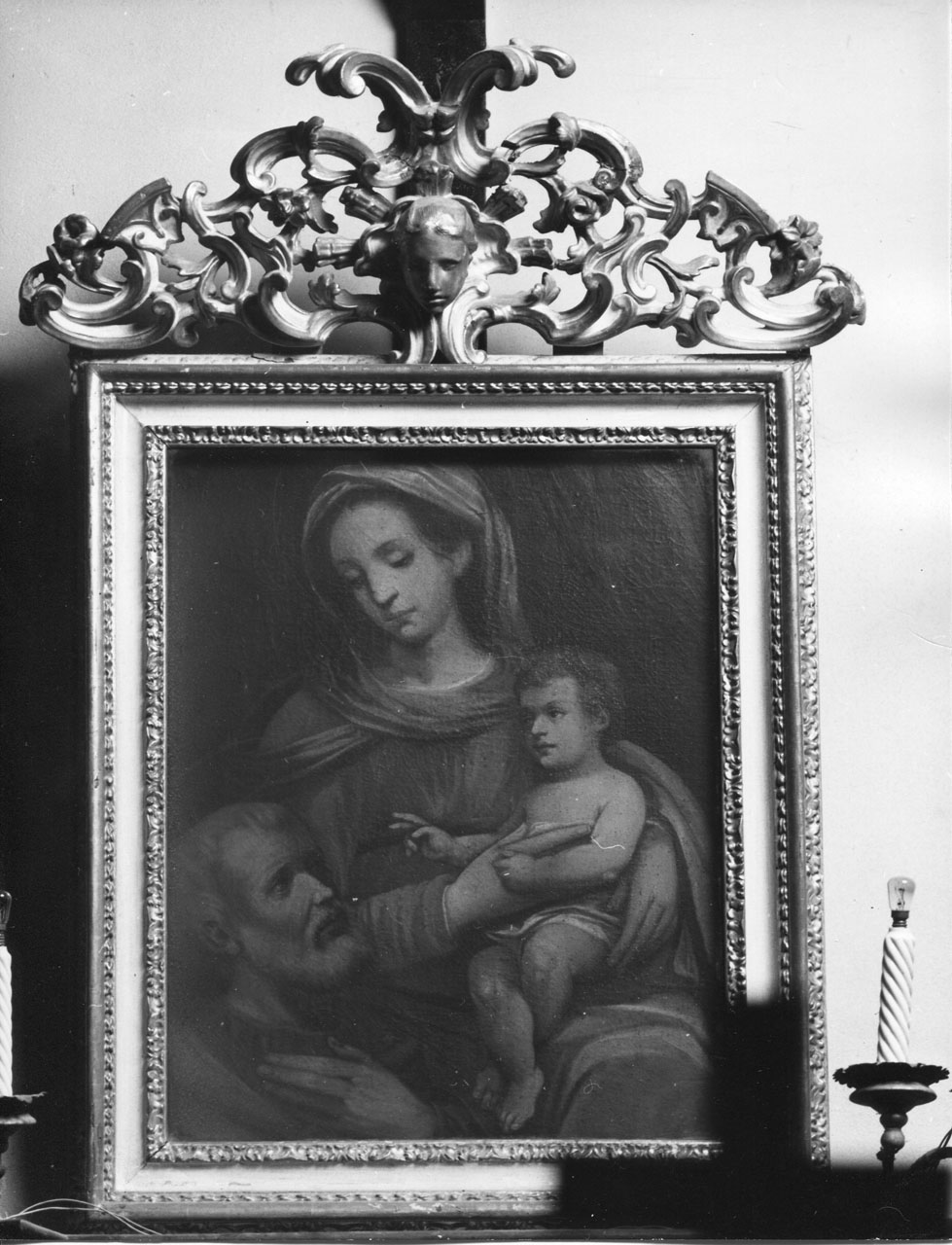 Sacra Famiglia (dipinto) - ambito toscano (sec. XIX)