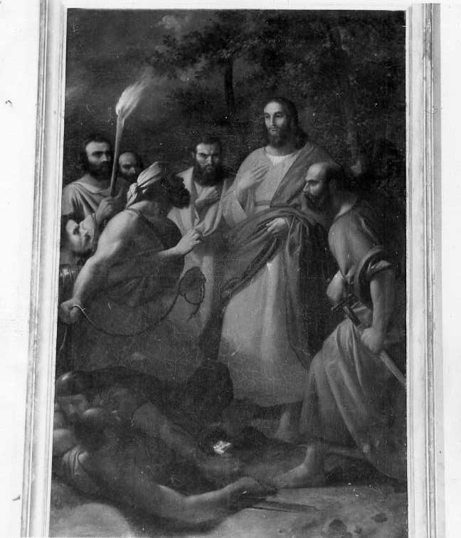 cattura di Cristo (dipinto, serie) di Sabatelli Luigi (sec. XIX)