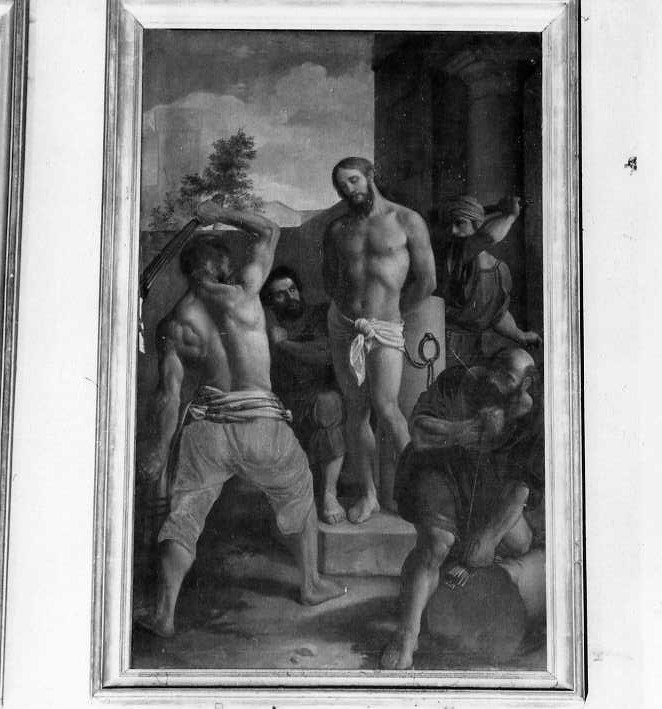 flagellazione di Cristo (dipinto, serie) di Sabatelli Luigi (sec. XIX)