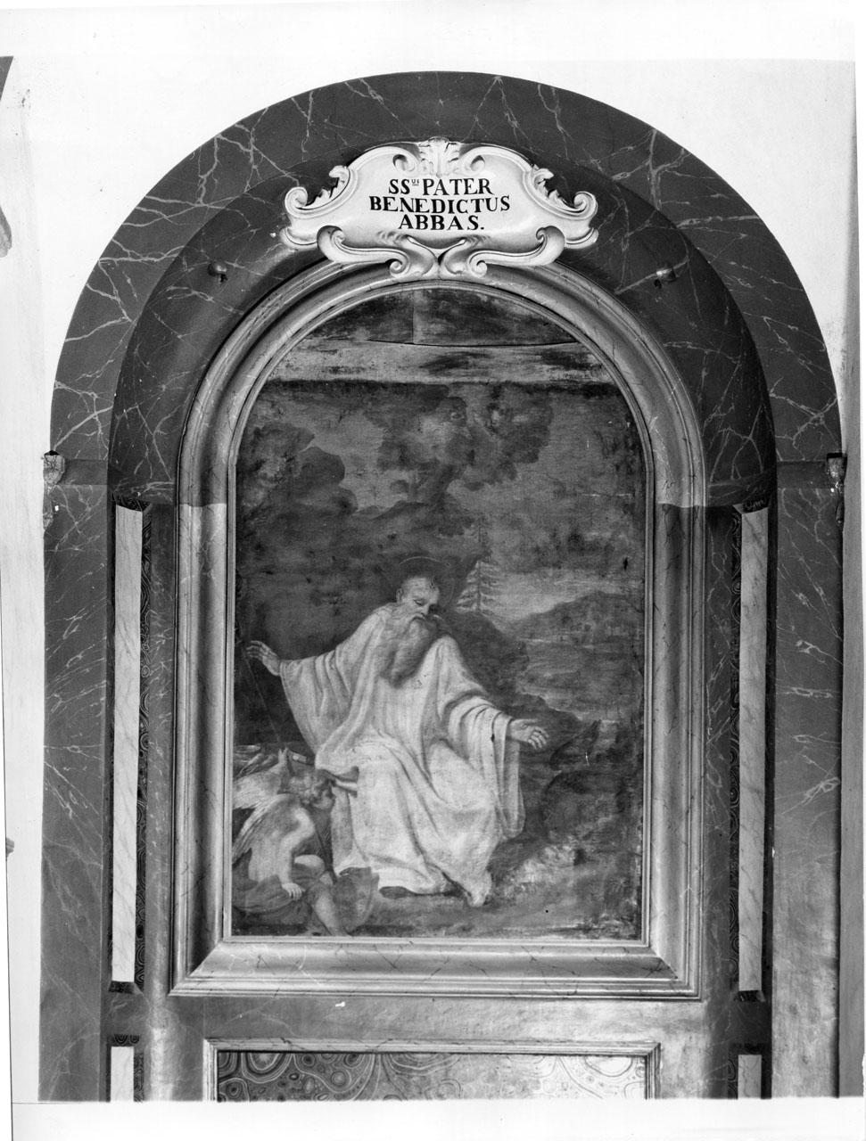 San Benedetto (dipinto) - ambito toscano (sec. XVIII)