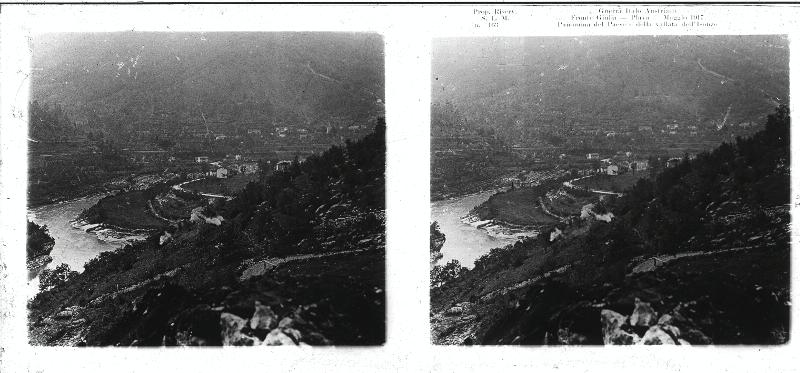 Slovenia - Carso - Canale d'Isonzo - Plava - Isonzo - fiumi - 1917 (positivo) di Marzocchi, Luigi (primo quarto XX)