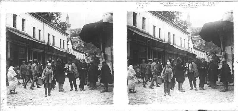 Albania - Argirocastro - civili - 1917 (positivo) di Marzocchi, Luigi (primo quarto XX)