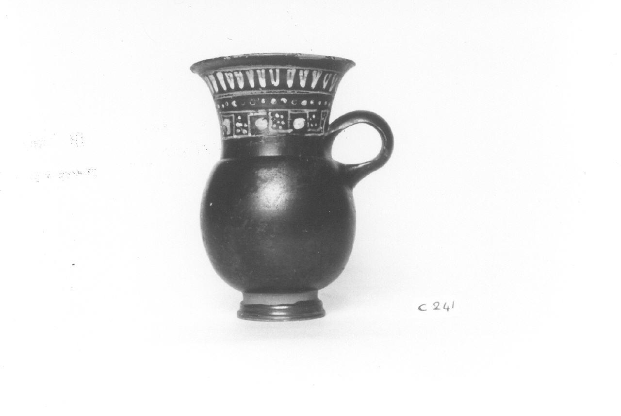 bicchiere - apula, gruppo di Gnathia (prima metà III sec. a.C)